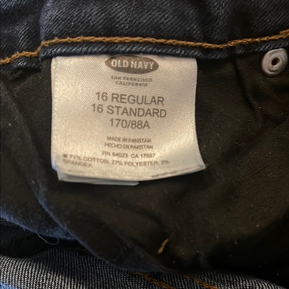 Old Navy The Rockstar Jeans Size 16 In Blue - Picture 4 of 5